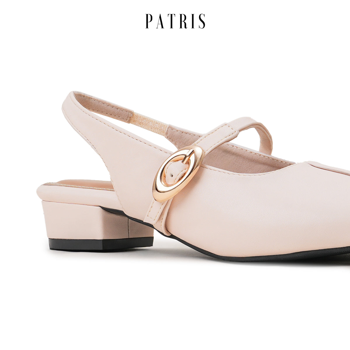 PATRIS Agatha Mules Wanita Heels / Hak 3 Cm