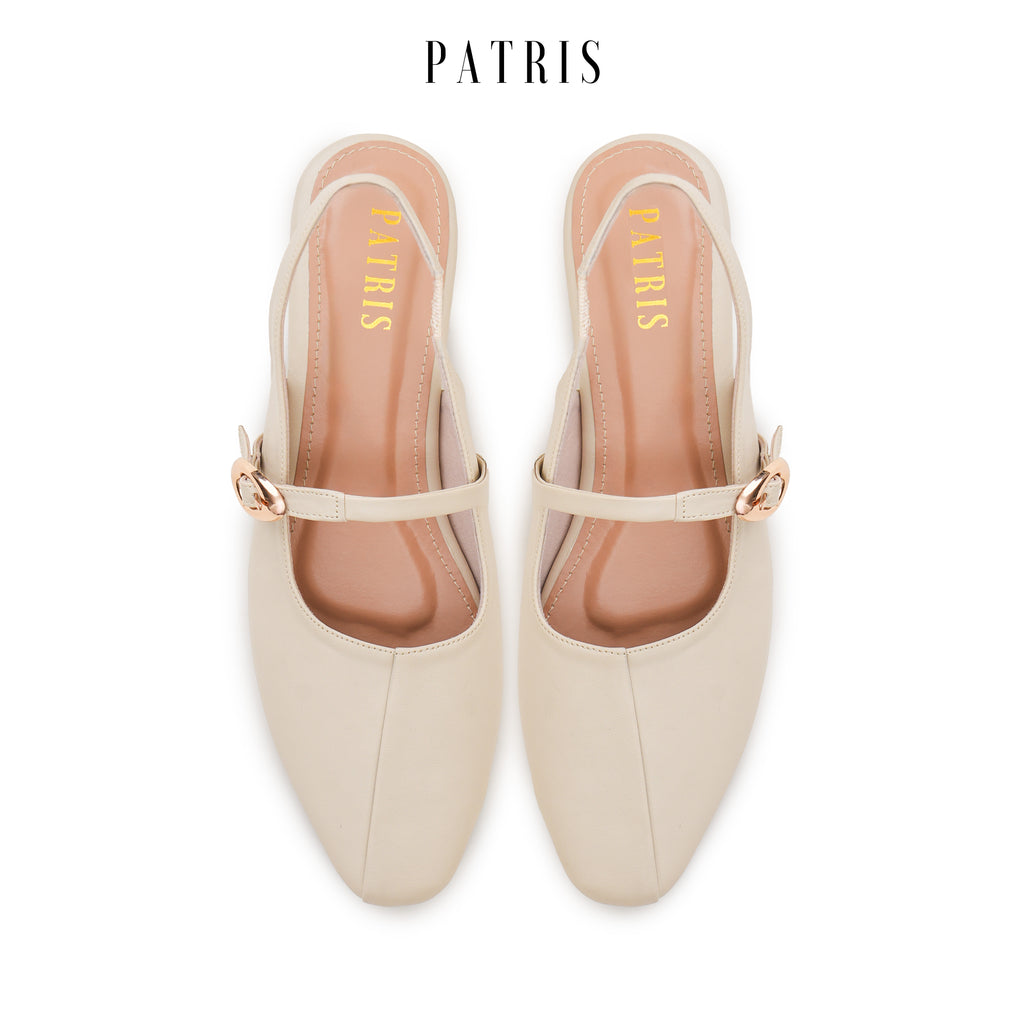 PATRIS Agatha Mules Wanita Heels / Hak 3 Cm
