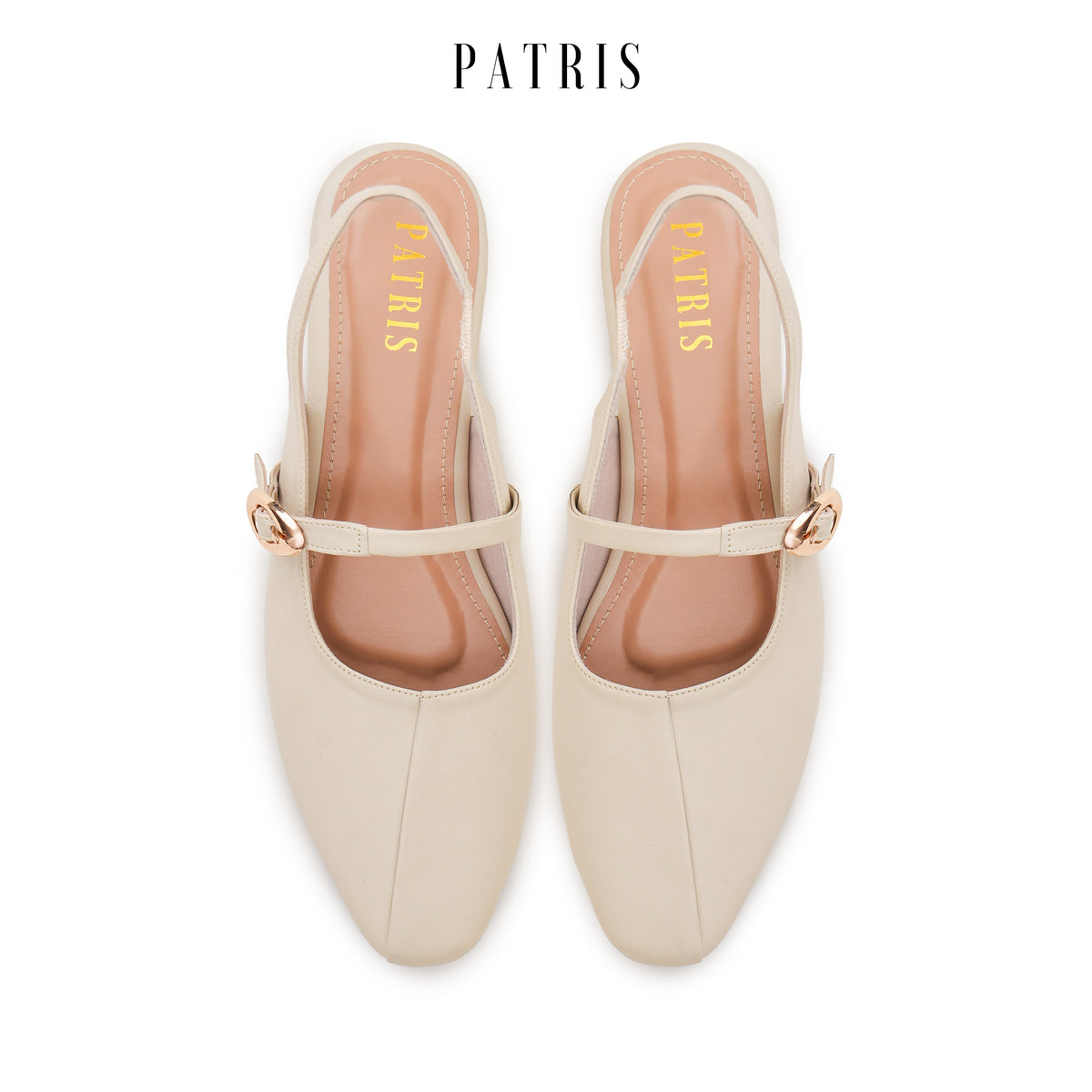 PATRIS Agatha Mules Wanita Heels / Hak 3 Cm