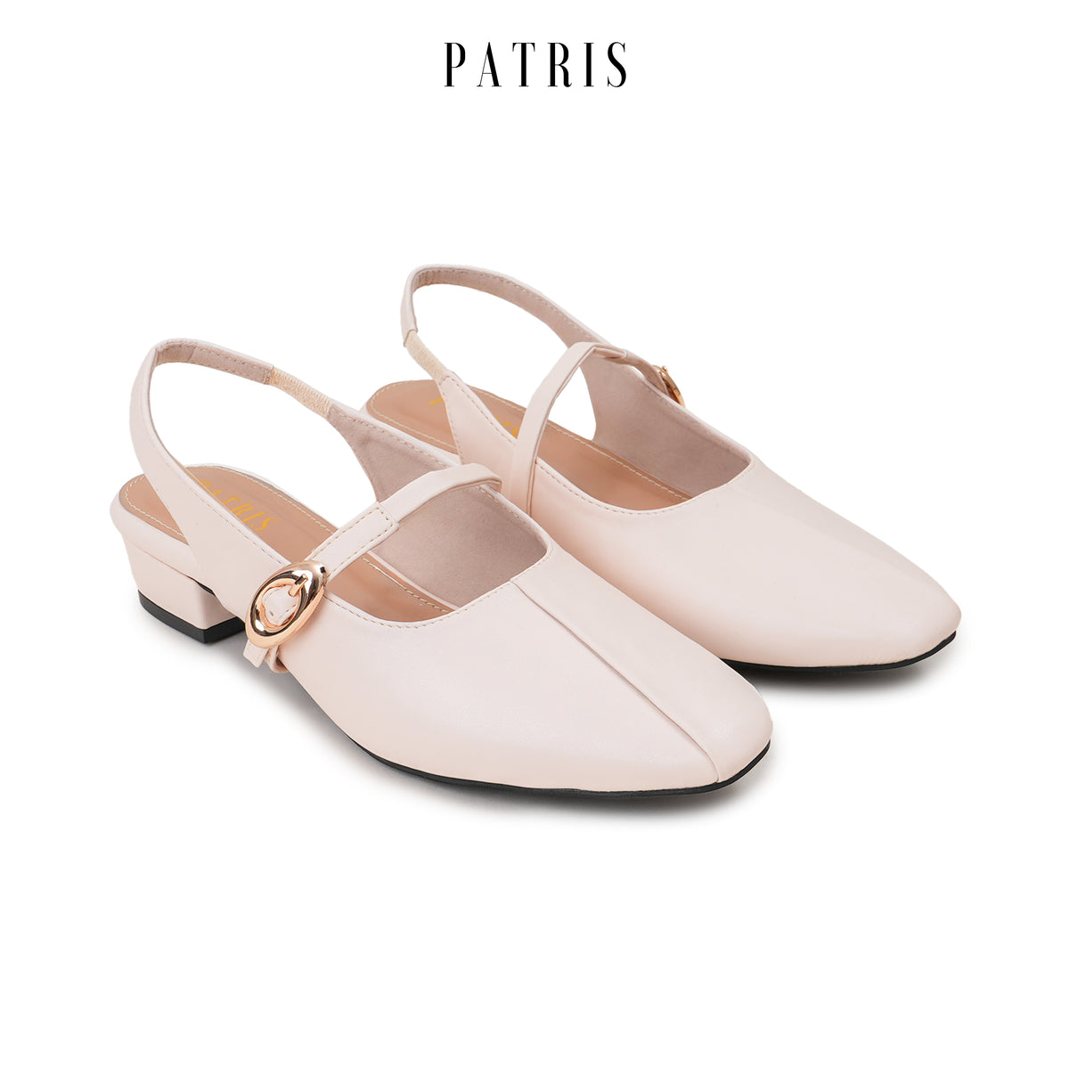 PATRIS Agatha Mules Wanita Heels / Hak 3 Cm
