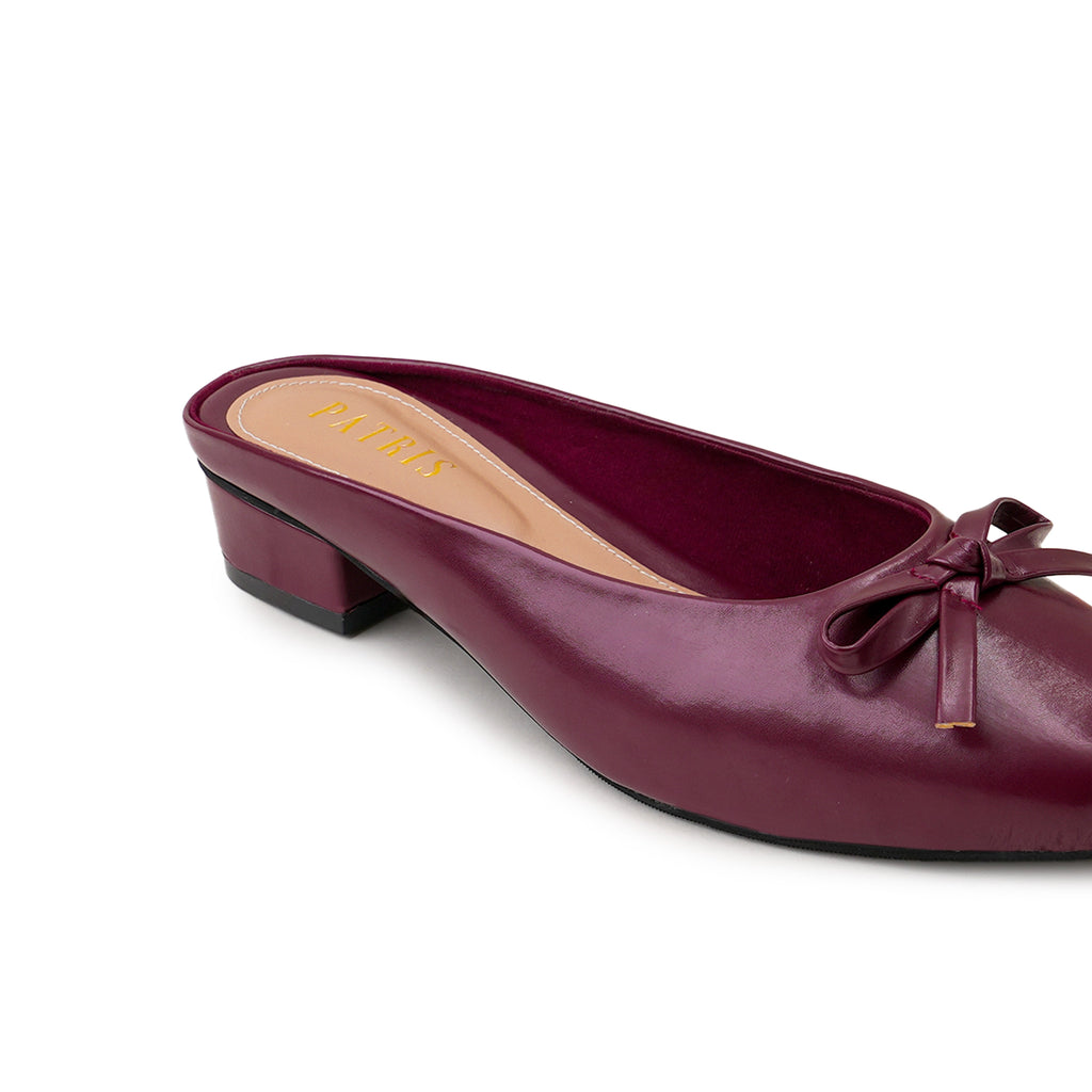 PATRIS Dafica MaryJe Mules Wanita Heels / Hak 3 Cm