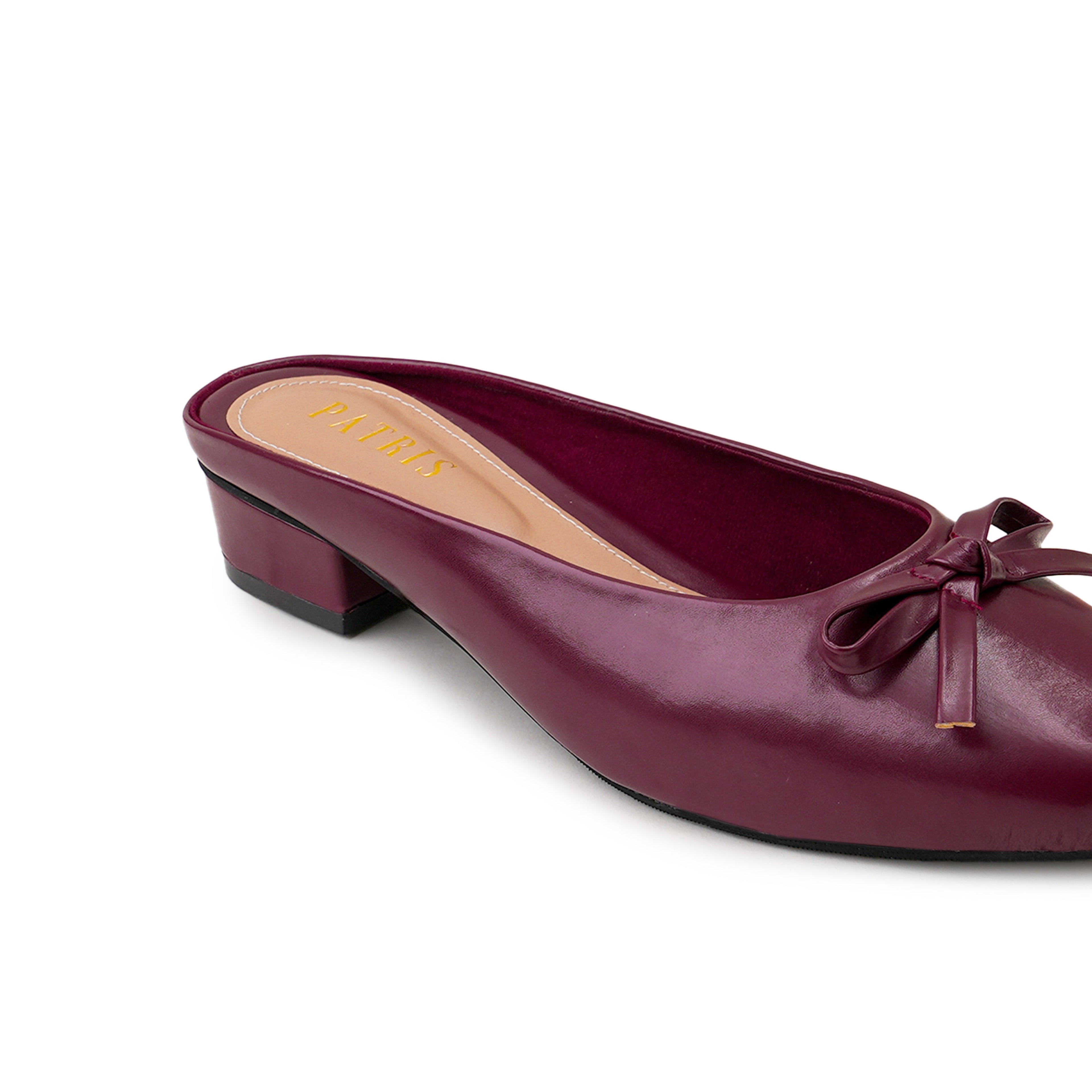 PATRIS Dafica MaryJe Mules Wanita Heels / Hak 3 Cm