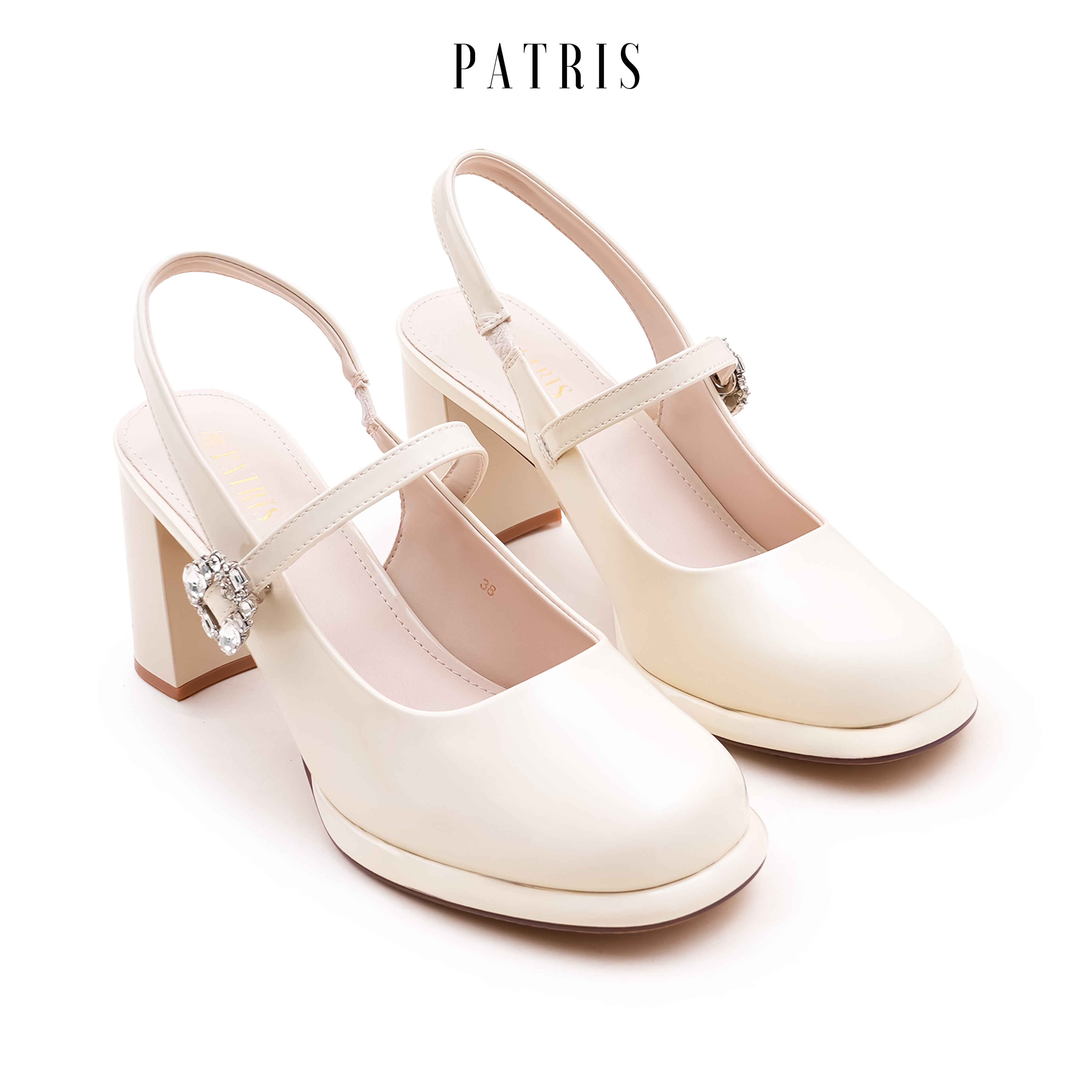 PATRIS Selina Privee Mules Wanita Heels / Hak 8 Cm