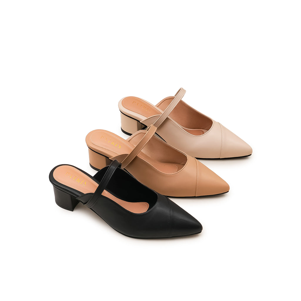 PATRIS Aira Mules Wanita Heels / Hak 5 Cm