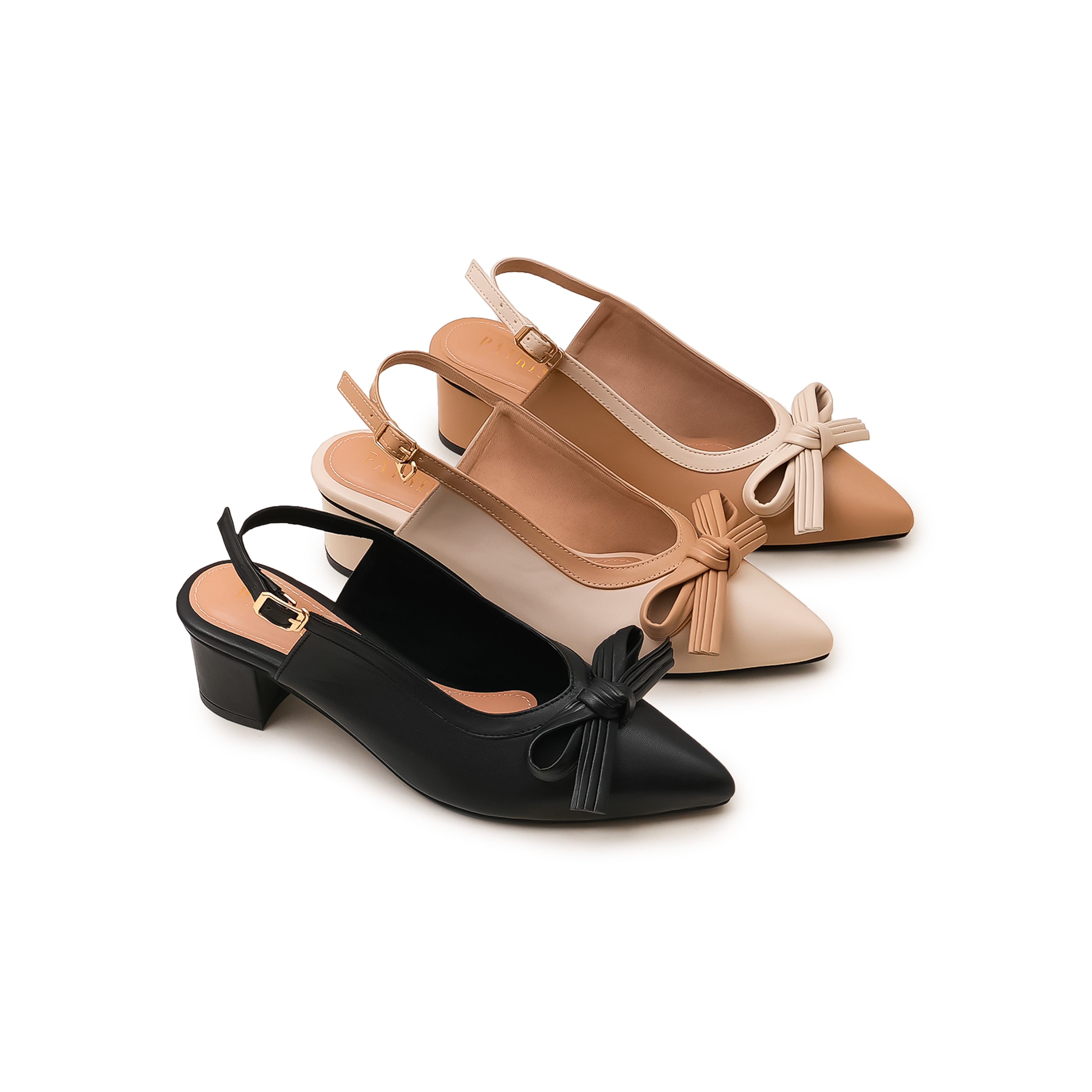 PATRIS Runica Mules Wanita Heels / Hak 5 Cm