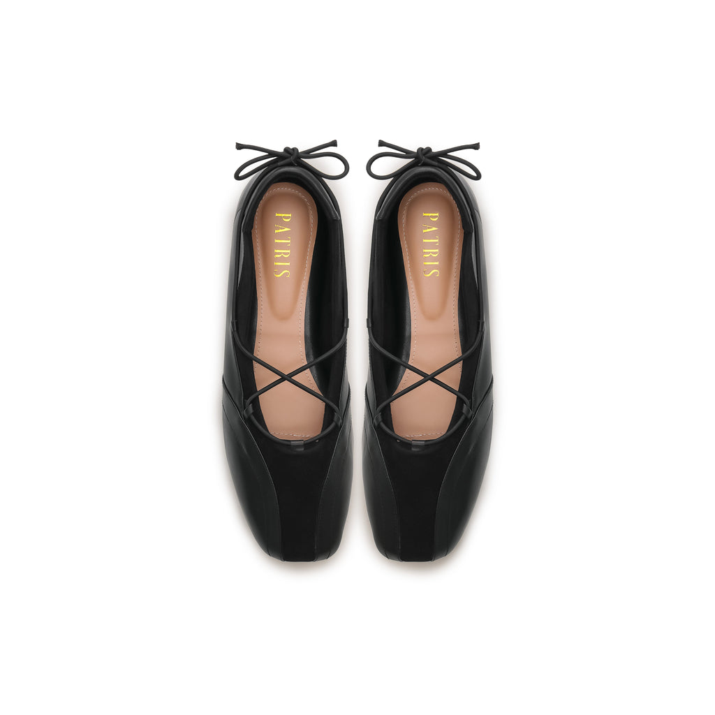 PATRIS Nolla MaryJe Flatshoes Wanita