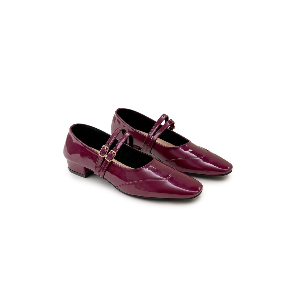 PATRIS Cherin MaryJe Shoes Wanita Heels / Hak 3 Cm