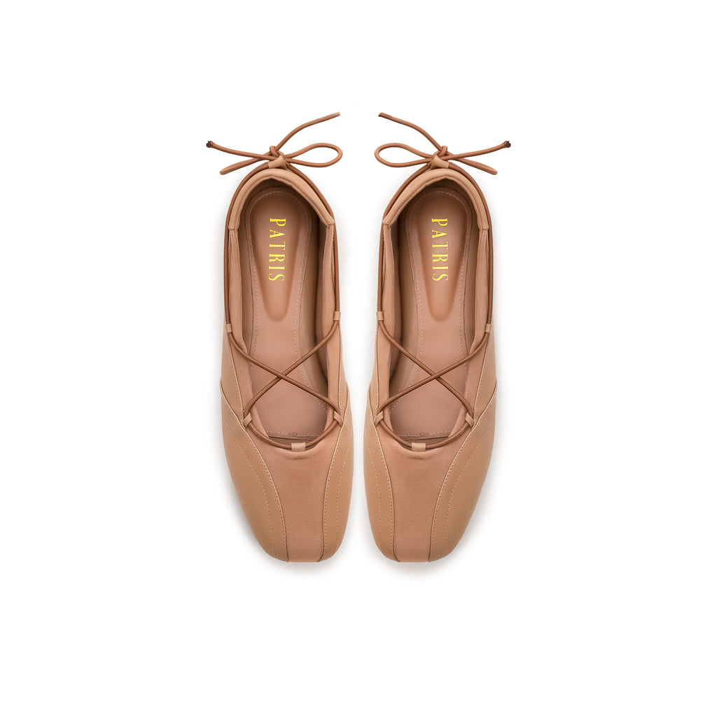 PATRIS Nolla MaryJe Flatshoes Wanita