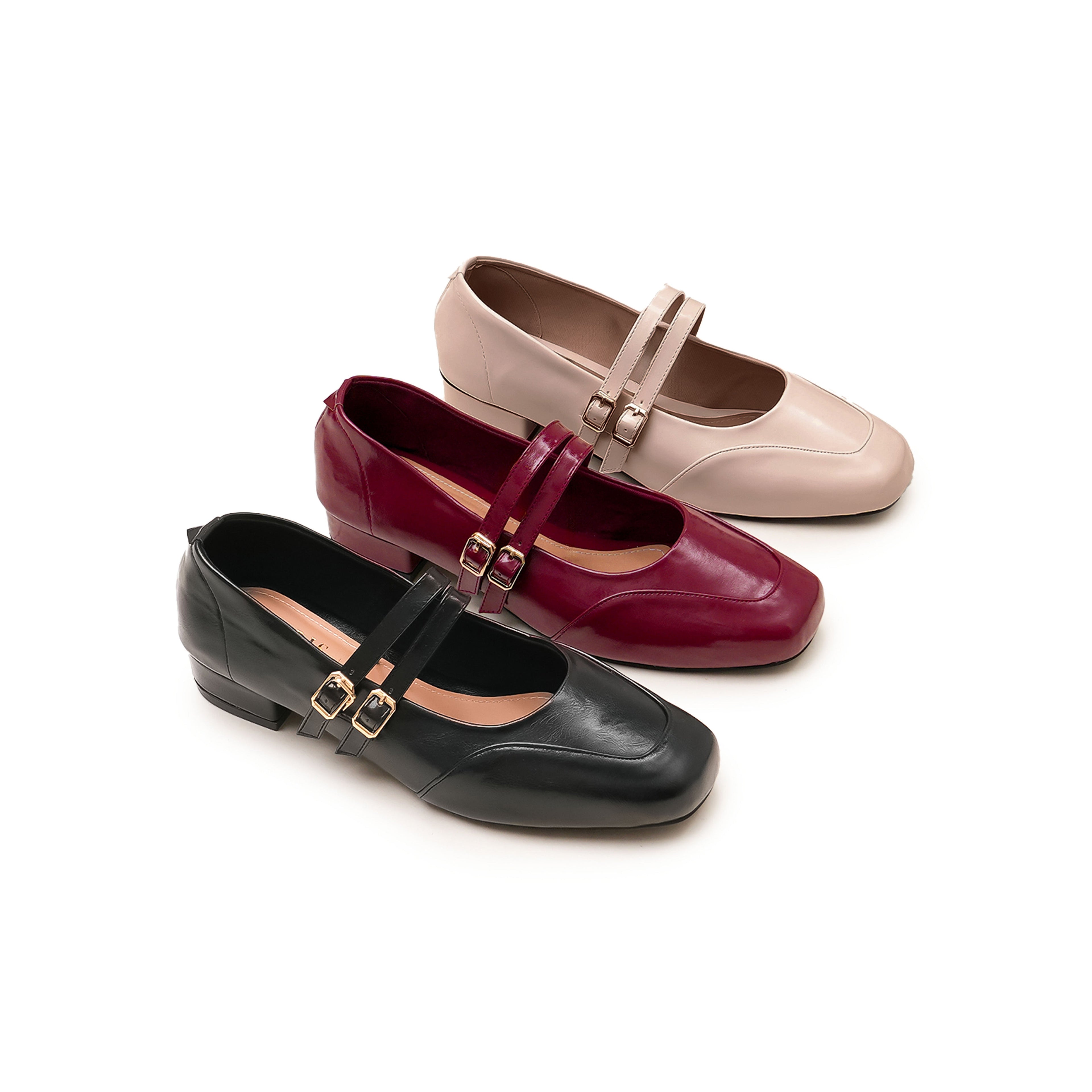 PATRIS Odelyn MaryJe Shoes Wanita Heels / Hak 3 Cm