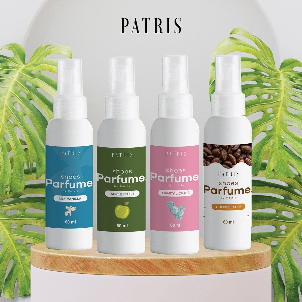 PATRIS Parfum Sepatu 60 ml - Cairan Pewangi Khusus untuk Sepatu Sendal