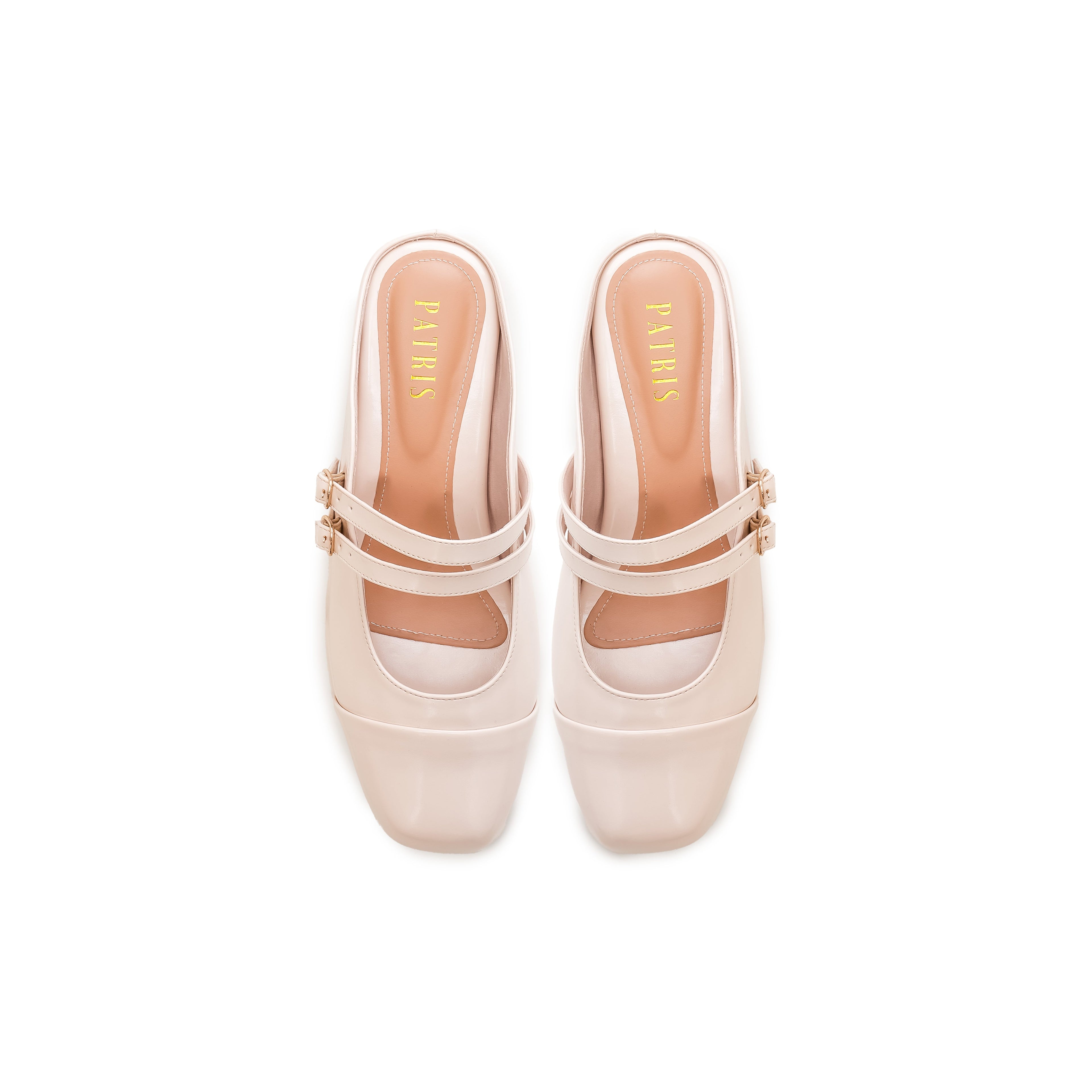 PATRIS Ophelia MaryJe Mules Wanita Heels / Hak 3 Cm