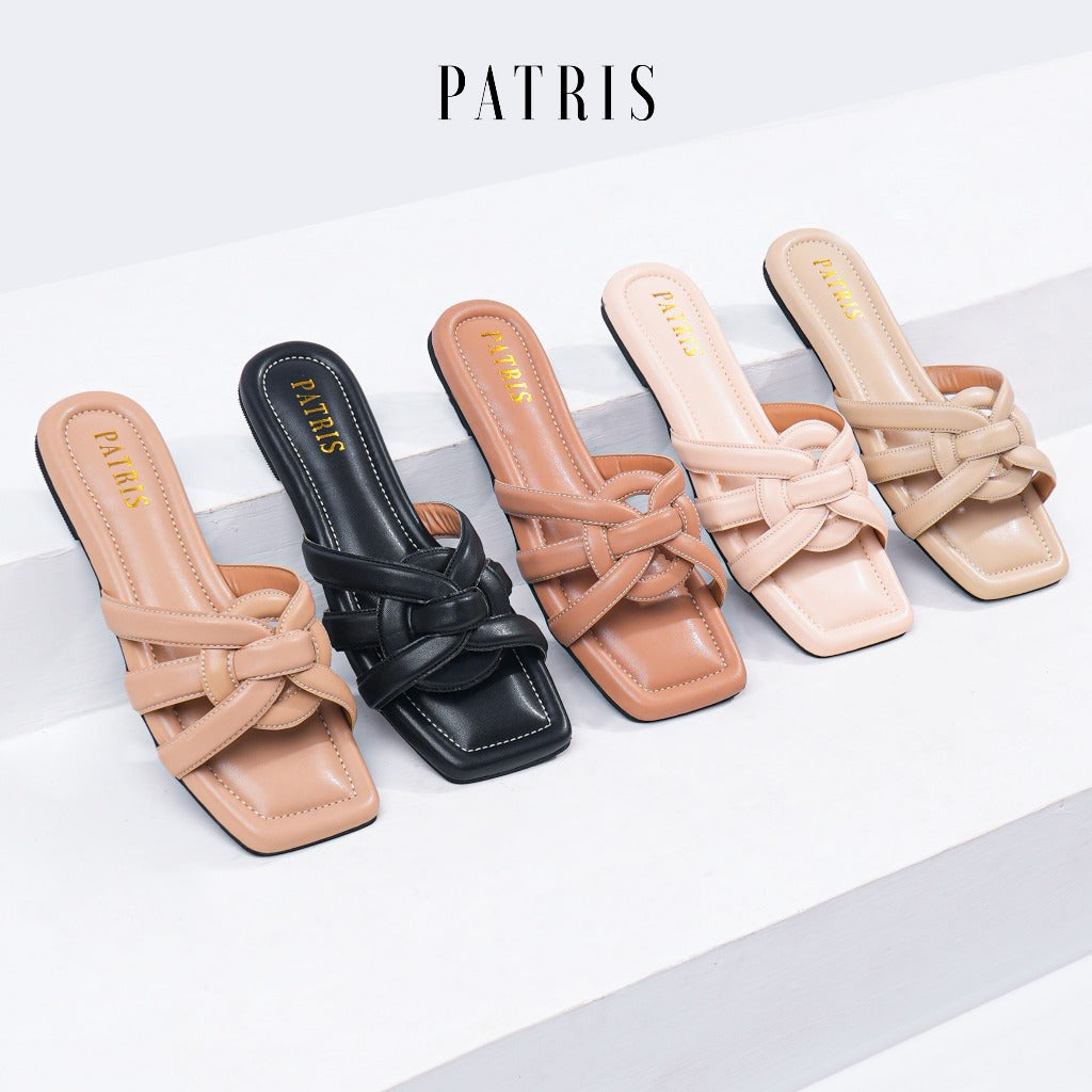 PATRIS Libby Sandal Wanita Flat / Teplek