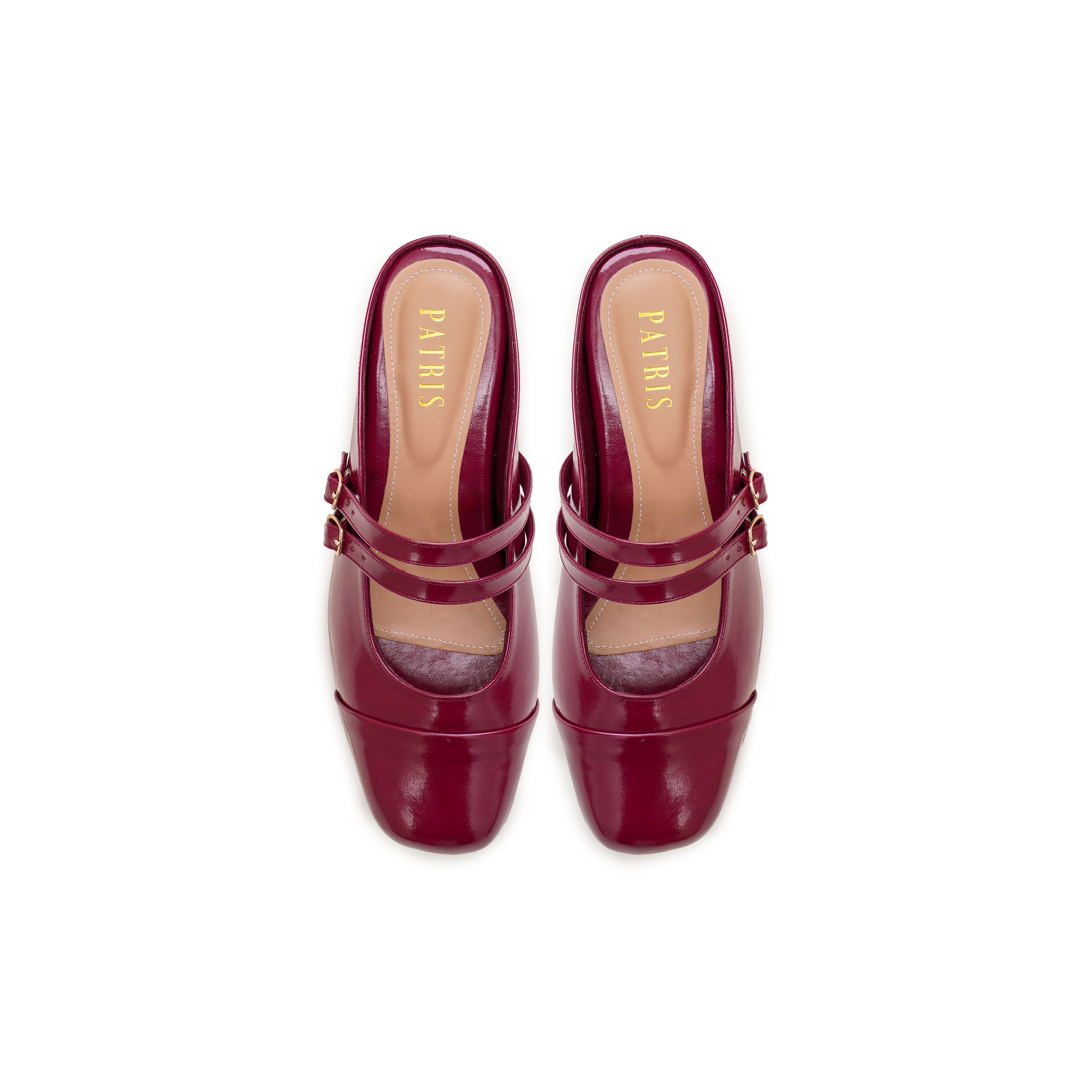 PATRIS Ophelia MaryJe Mules Wanita Heels / Hak 3 Cm