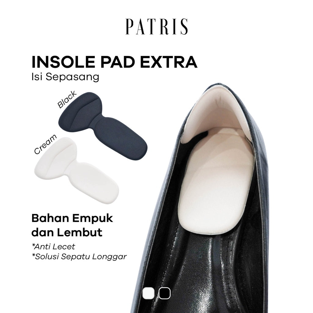 PATRIS Comfort Insole Pad Premium EXTRA - Bantalan High Density Foam Untuk Pelindung Tumit Kaki Anti Nyeri / Lecet Lebih Nyaman
