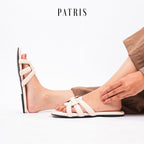 PATRIS Libby Sandal Wanita Flat / Teplek