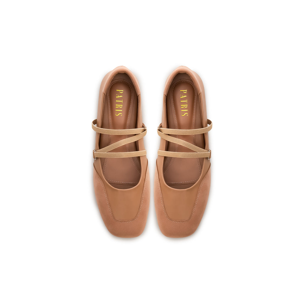 PATRIS Mora MaryJe Flatshoes Wanita