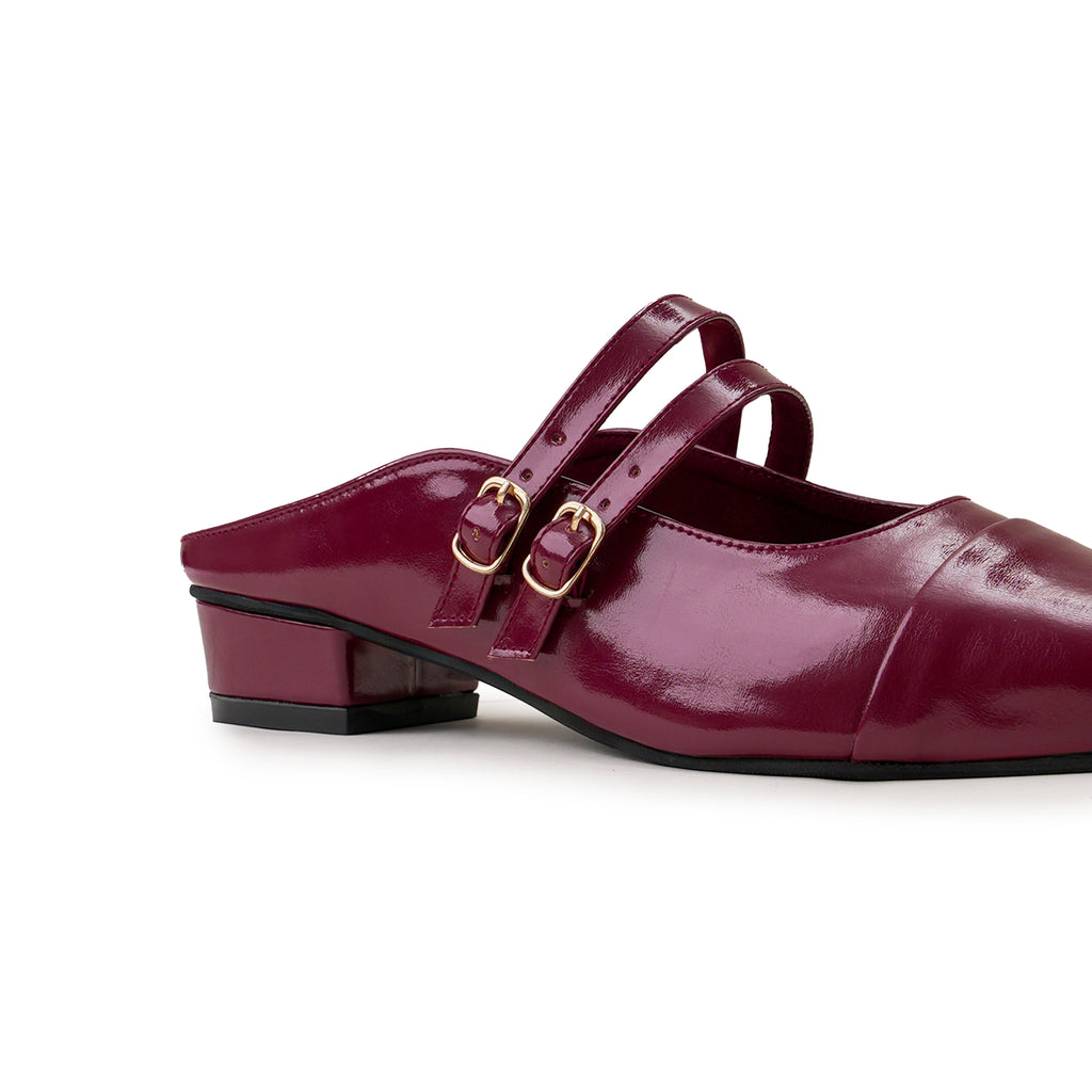 PATRIS Ophelia MaryJe Mules Wanita Heels / Hak 3 Cm
