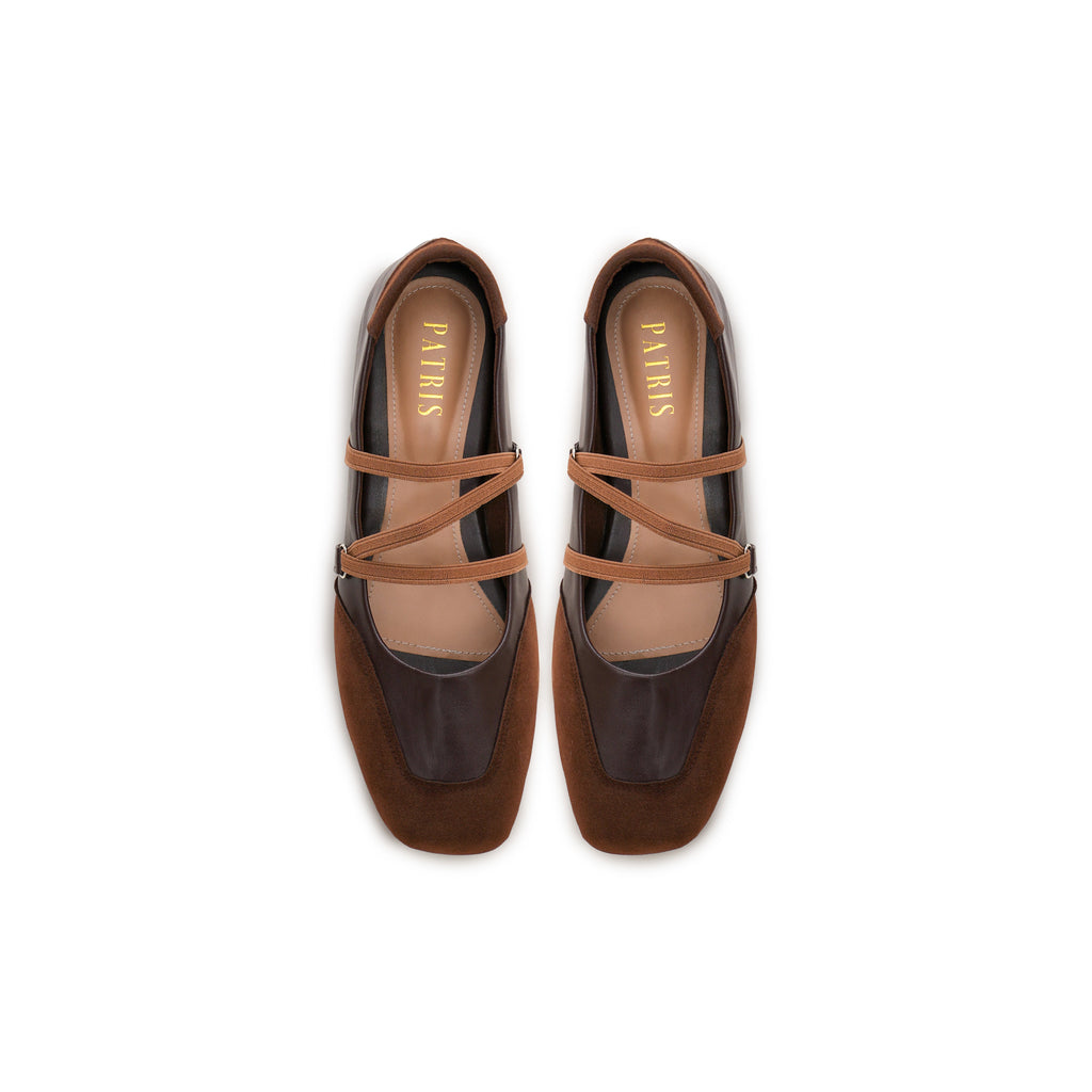 PATRIS Mora MaryJe Flatshoes Wanita