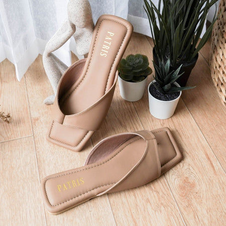 Patris Joei Sandal Wanita Flat / Teplek