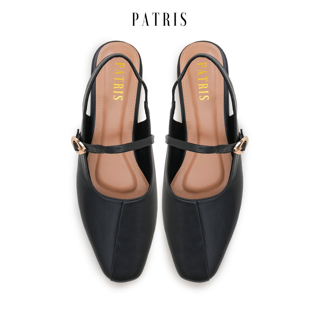 PATRIS Agatha Mules Wanita Heels / Hak 3 Cm