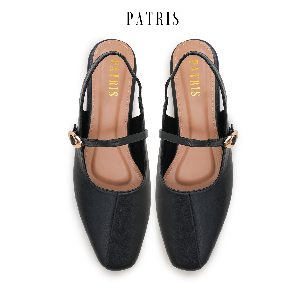 PATRIS Agatha Mules Wanita Heels / Hak 3 Cm