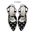 PATRIS Petal The Dot's Mules Wanita Heels / Hak 5 Cm