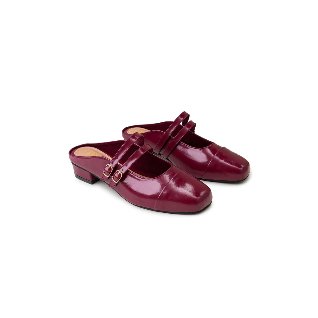 PATRIS Ophelia MaryJe Mules Wanita Heels / Hak 3 Cm