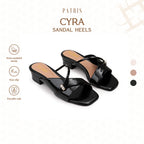 PATRIS Cyra Sandal Wanita Heels / Hak 3 Cm