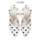 PATRIS Petal The Dot's Mules Wanita Heels / Hak 5 Cm