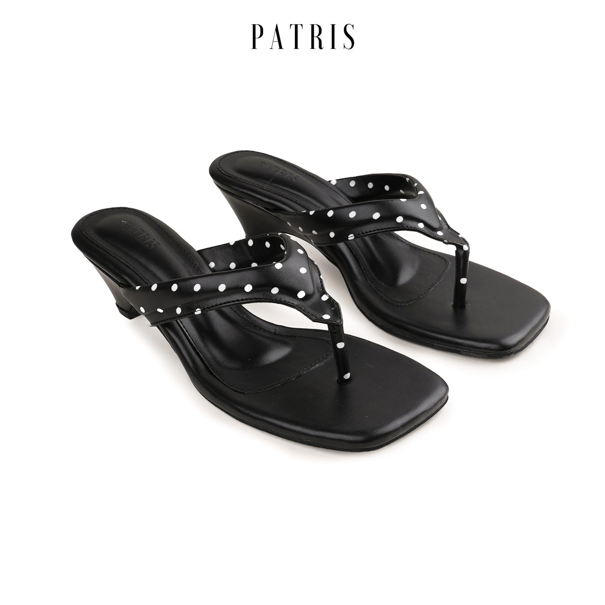 PATRIS Femi The Dot's Sandal Wanita Heels / Hak 5 Cm