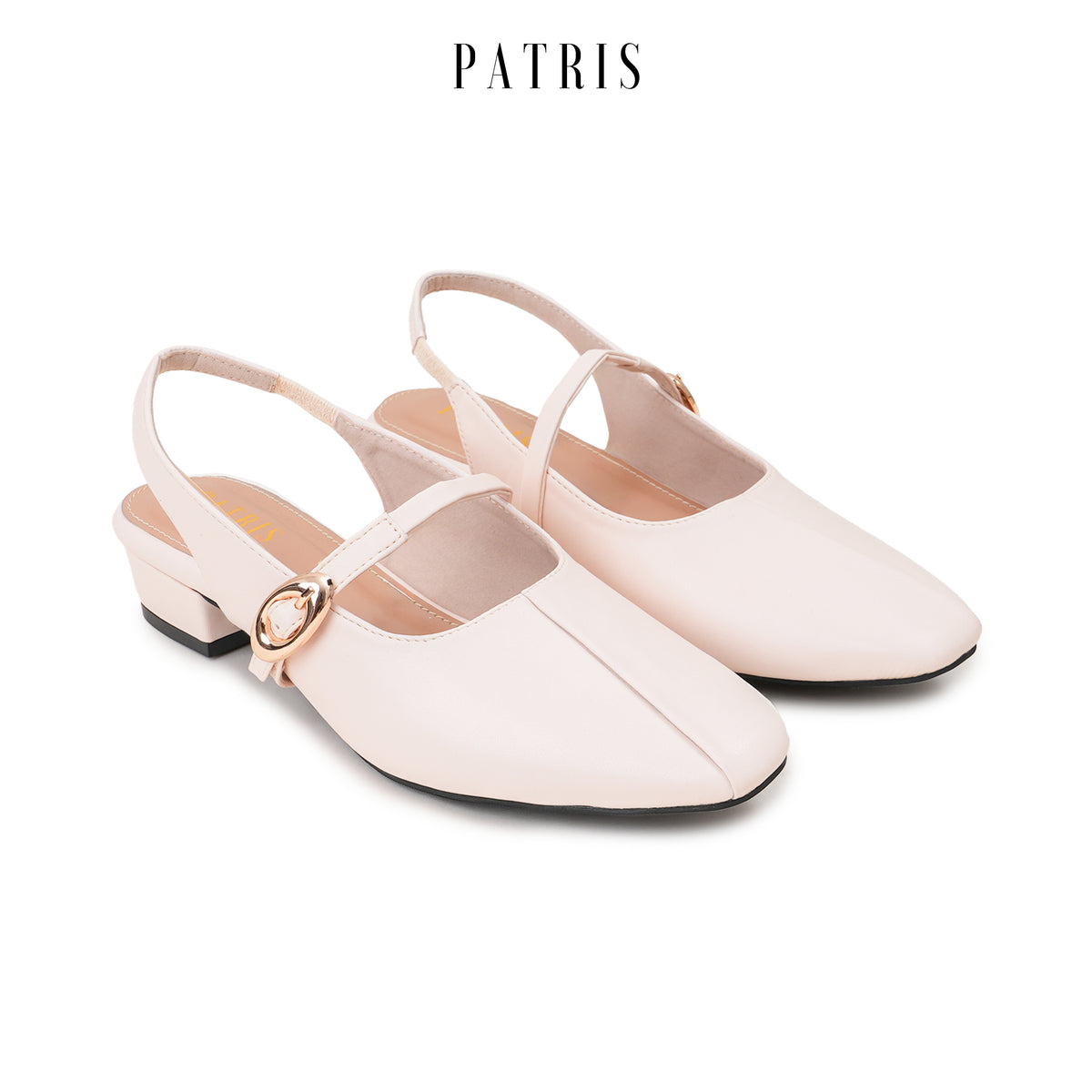 PATRIS Agatha Mules Wanita Heels / Hak 3 Cm