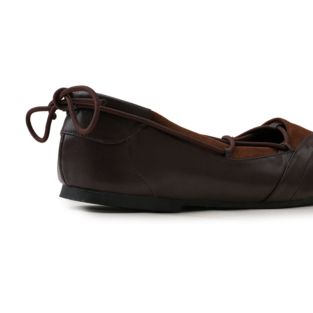PATRIS Nolla MaryJe Flatshoes Wanita