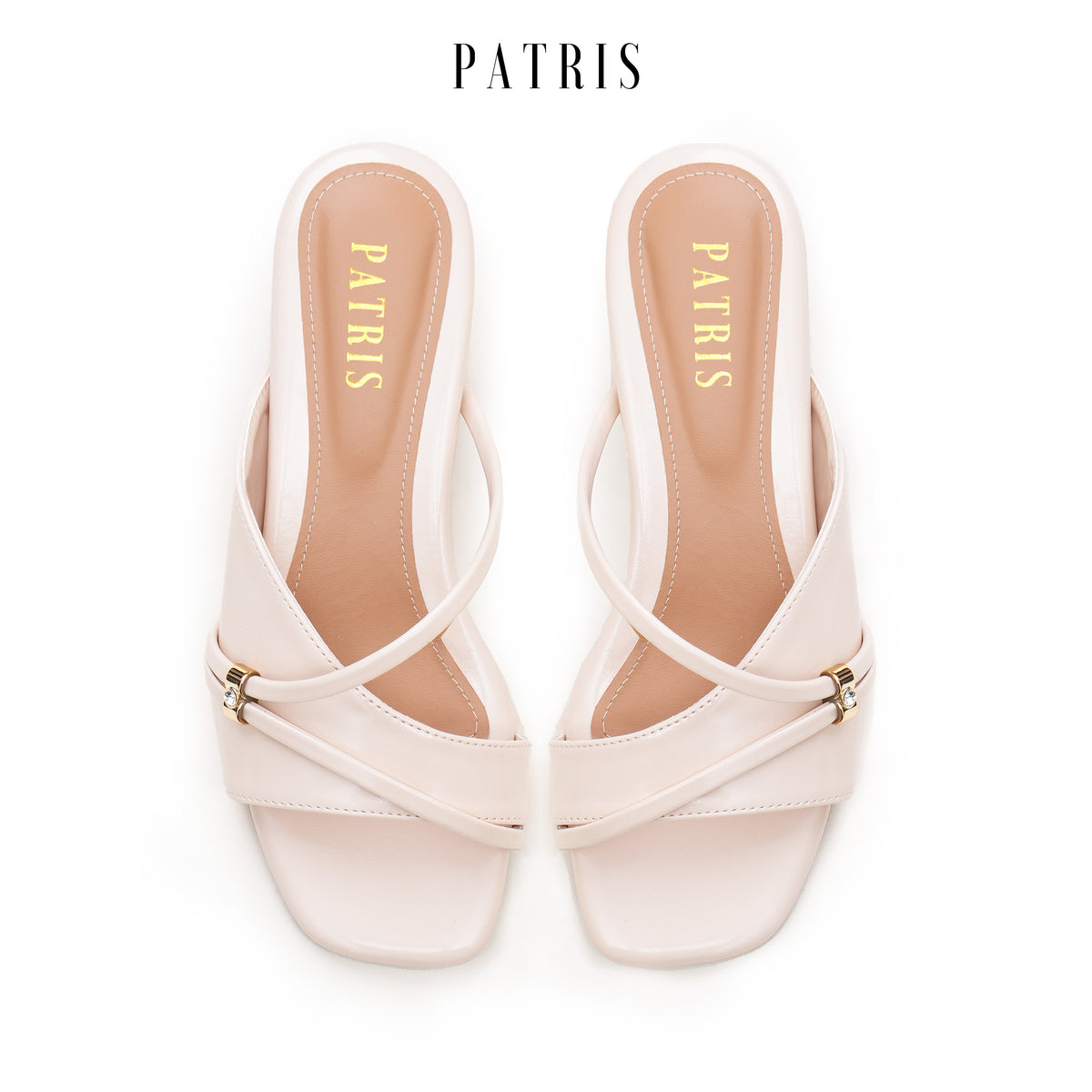 PATRIS Cyra Sandal Wanita Heels / Hak 3 Cm