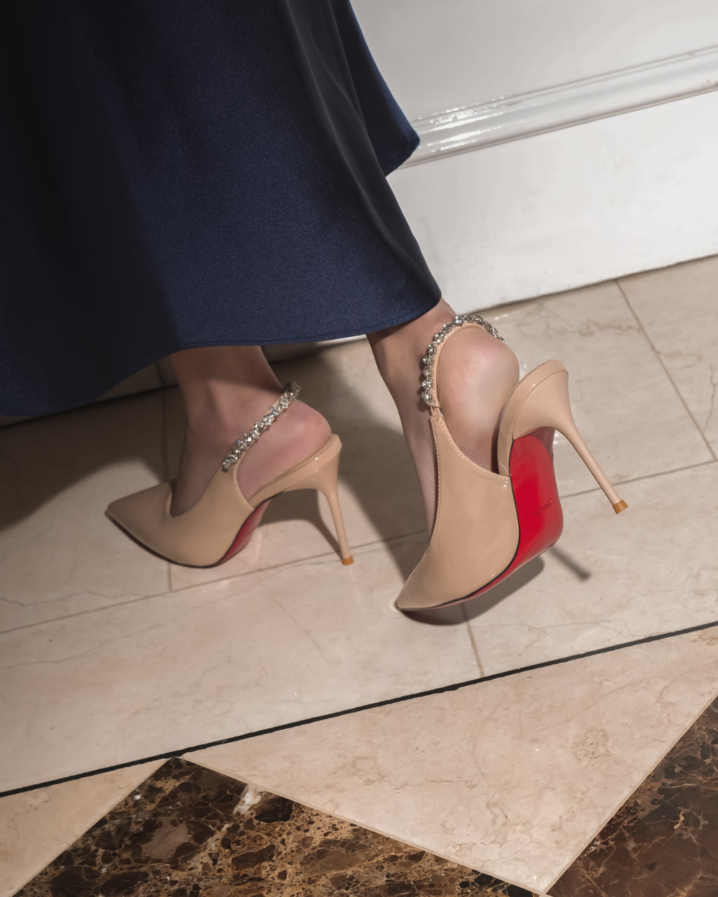 PATRIS Zagy Privee Mules Wanita Heels / Hak 9 Cm