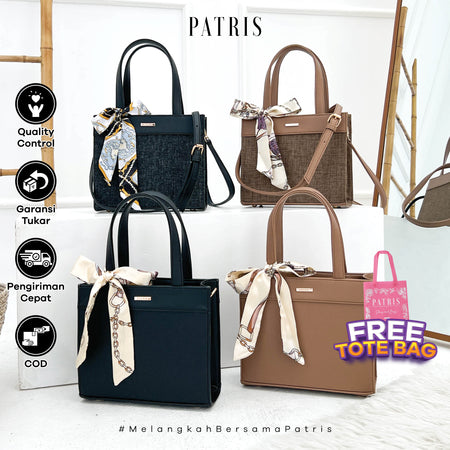 Patris Althea Sling Bag / Tas Wanita Selempang - Free Bag Scarf