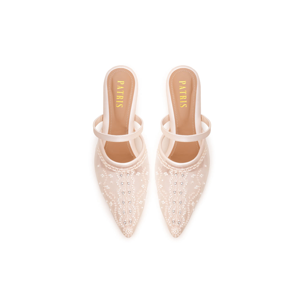 PATRIS Aluna Harmony Mules Wanita Heels / Hak 3 Cm