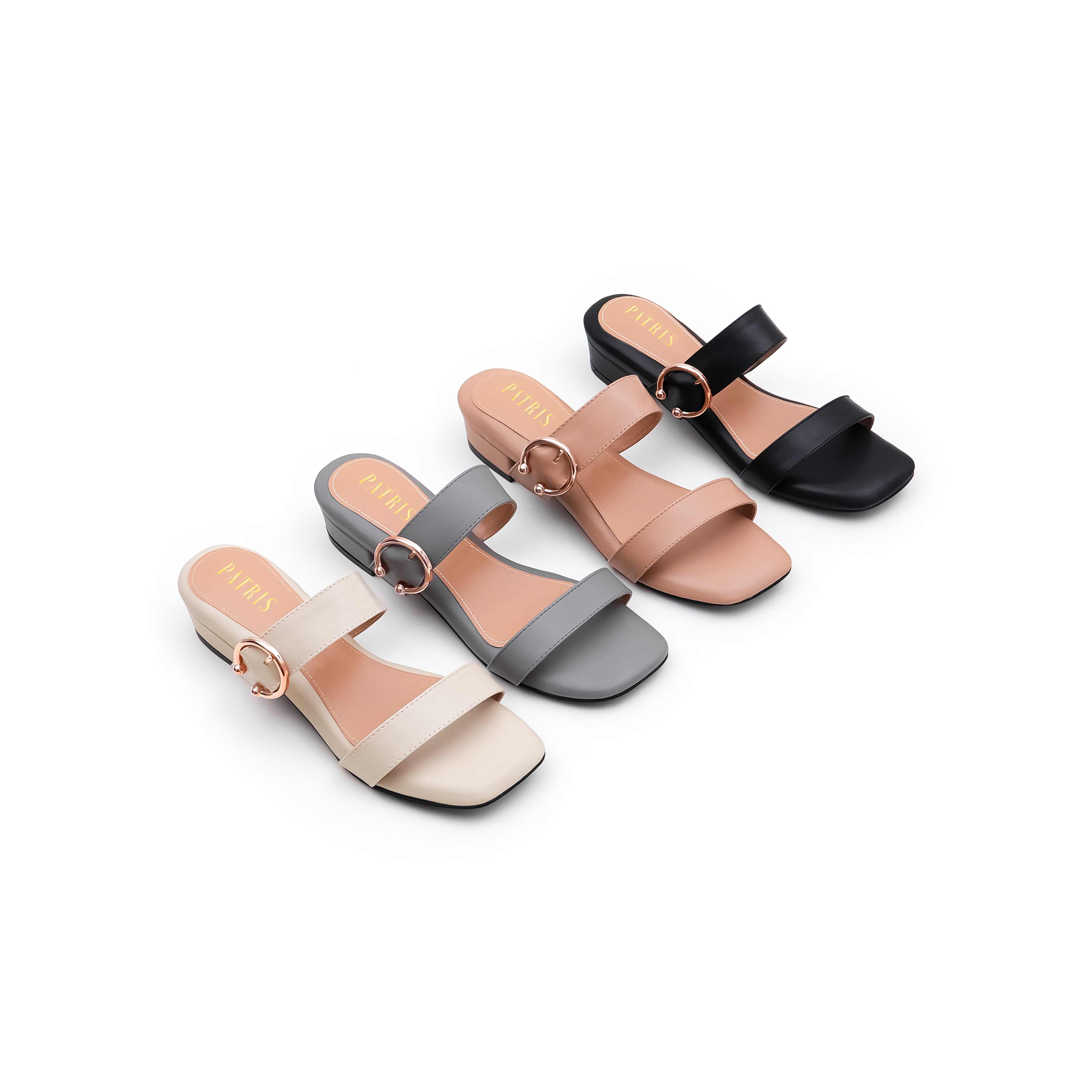 PATRIS Arizona Sandal Wanita Heels / Hak 3 Cm