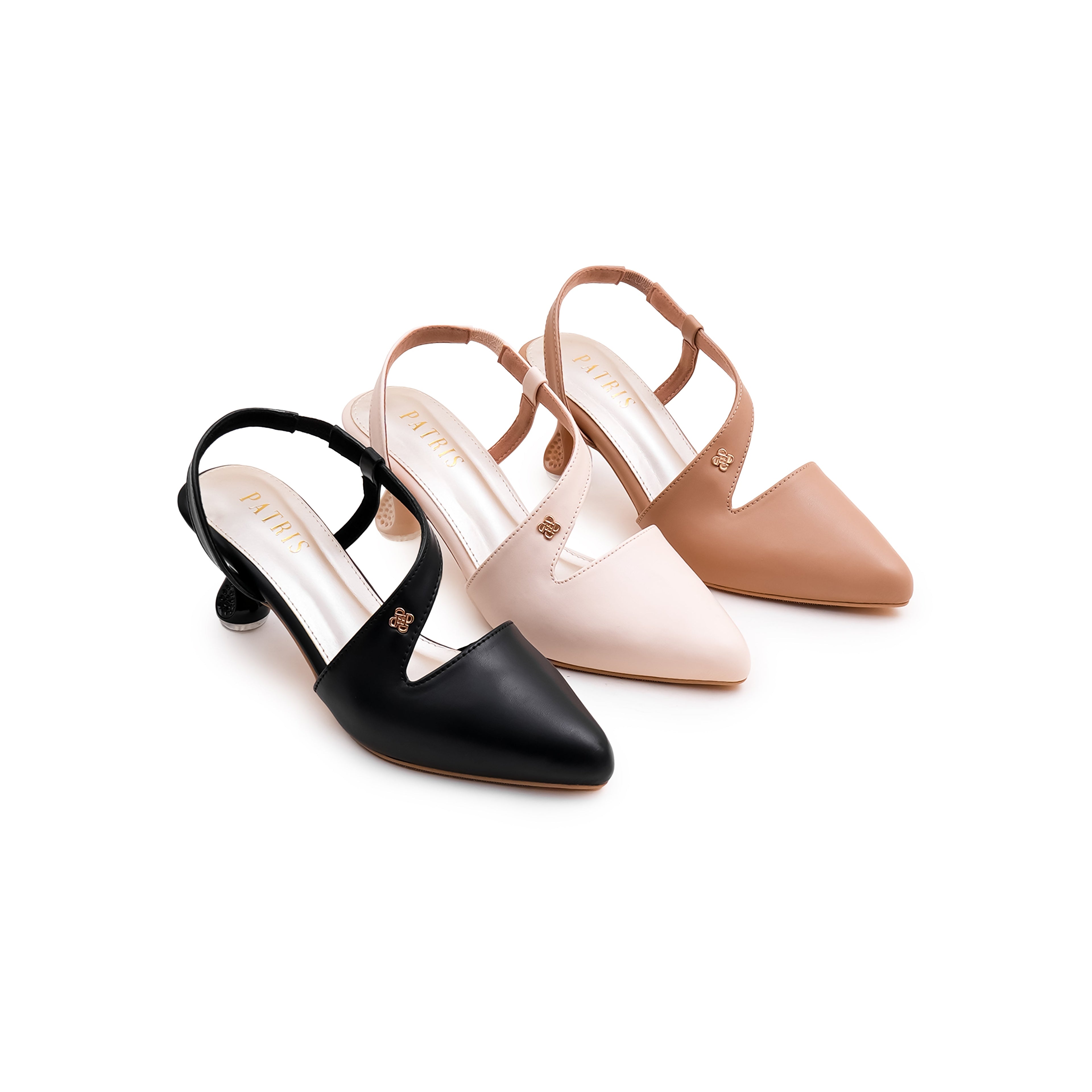 PATRIS Caren Mules Wanita Heels / Hak 6 Cm