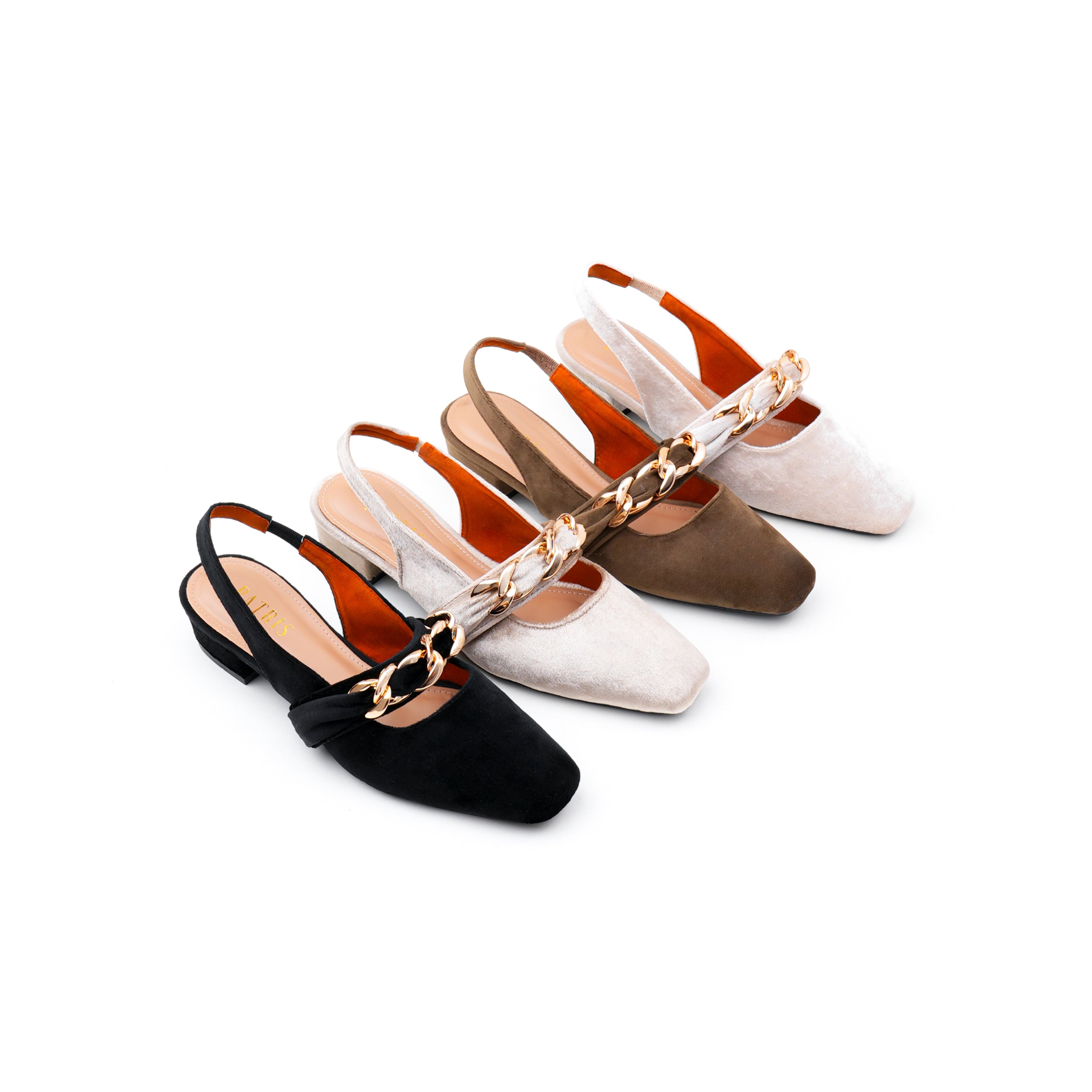 PATRIS Catalina Mules Wanita Heels / Hak 3 Cm
