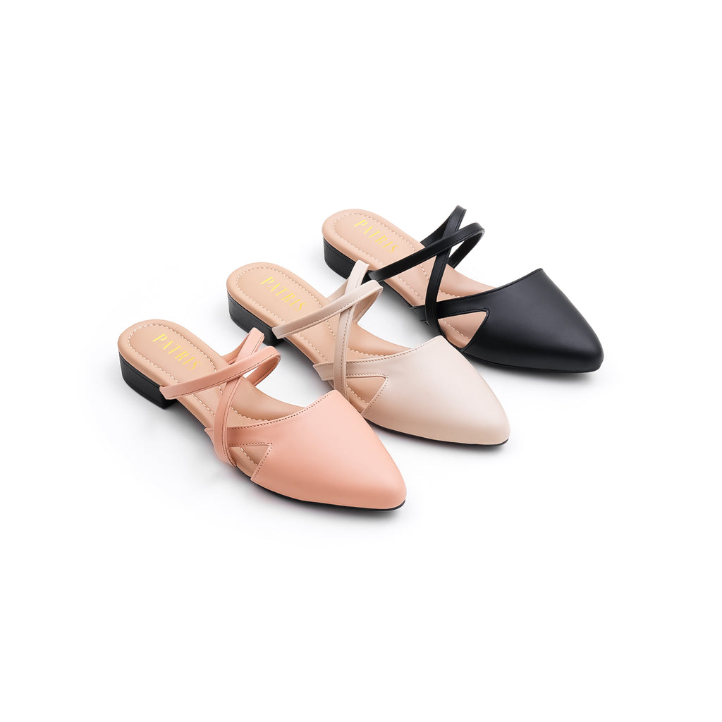PATRIS Celly PTS 05 Mules Wanita Heels / Hak 3 Cm