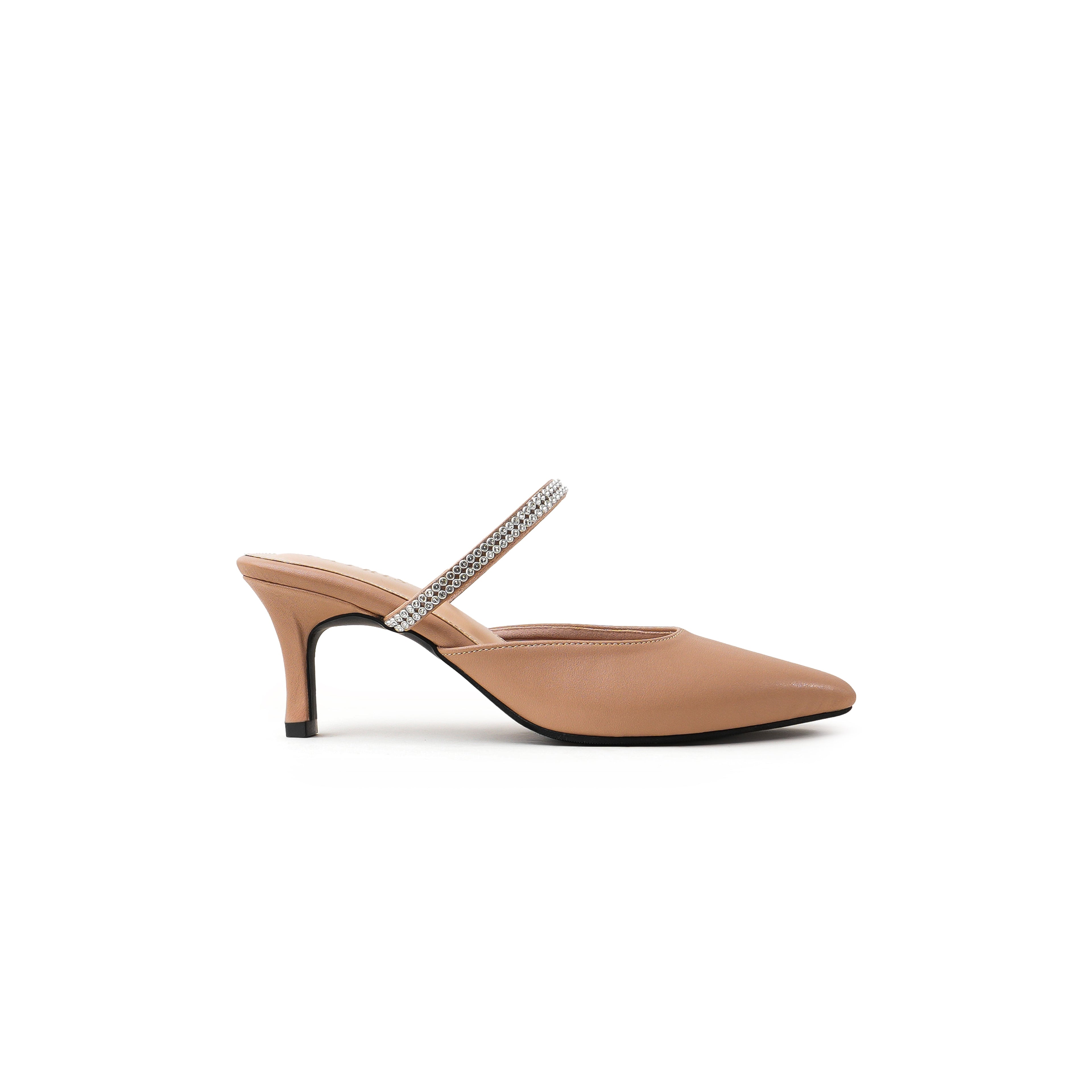 PATRIS Charlene Mules Wanita Heels / Hak 7 Cm