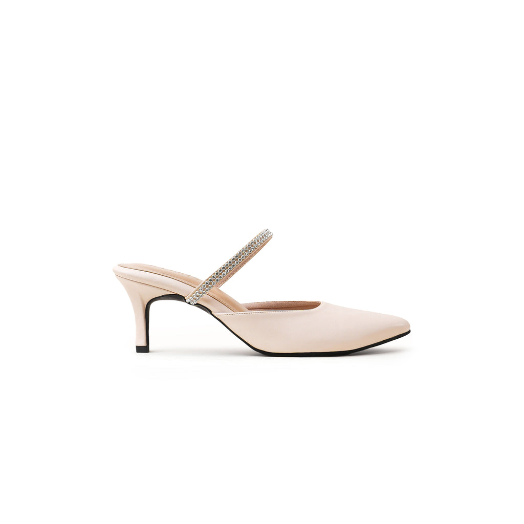 PATRIS Charlene Mules Wanita Heels / Hak 7 Cm