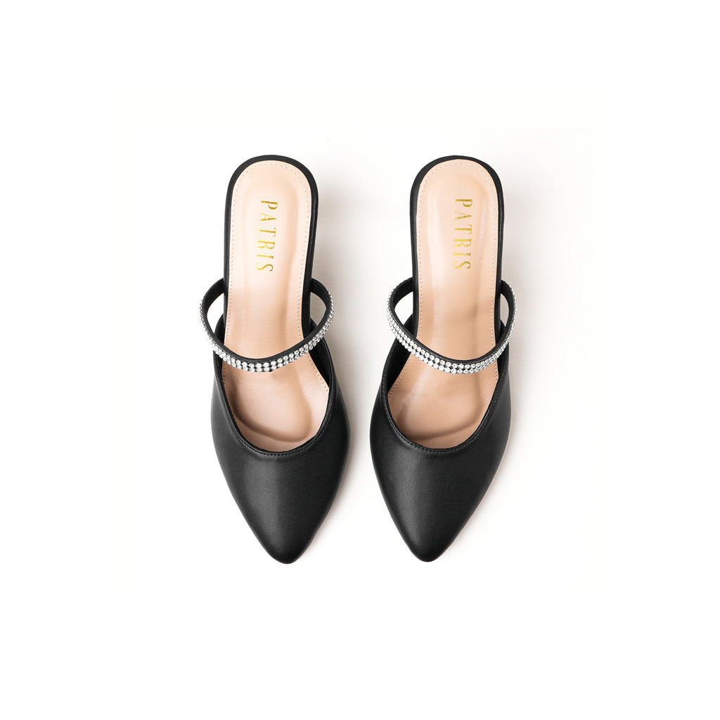 PATRIS Charlene Mules Wanita Heels / Hak 7 Cm