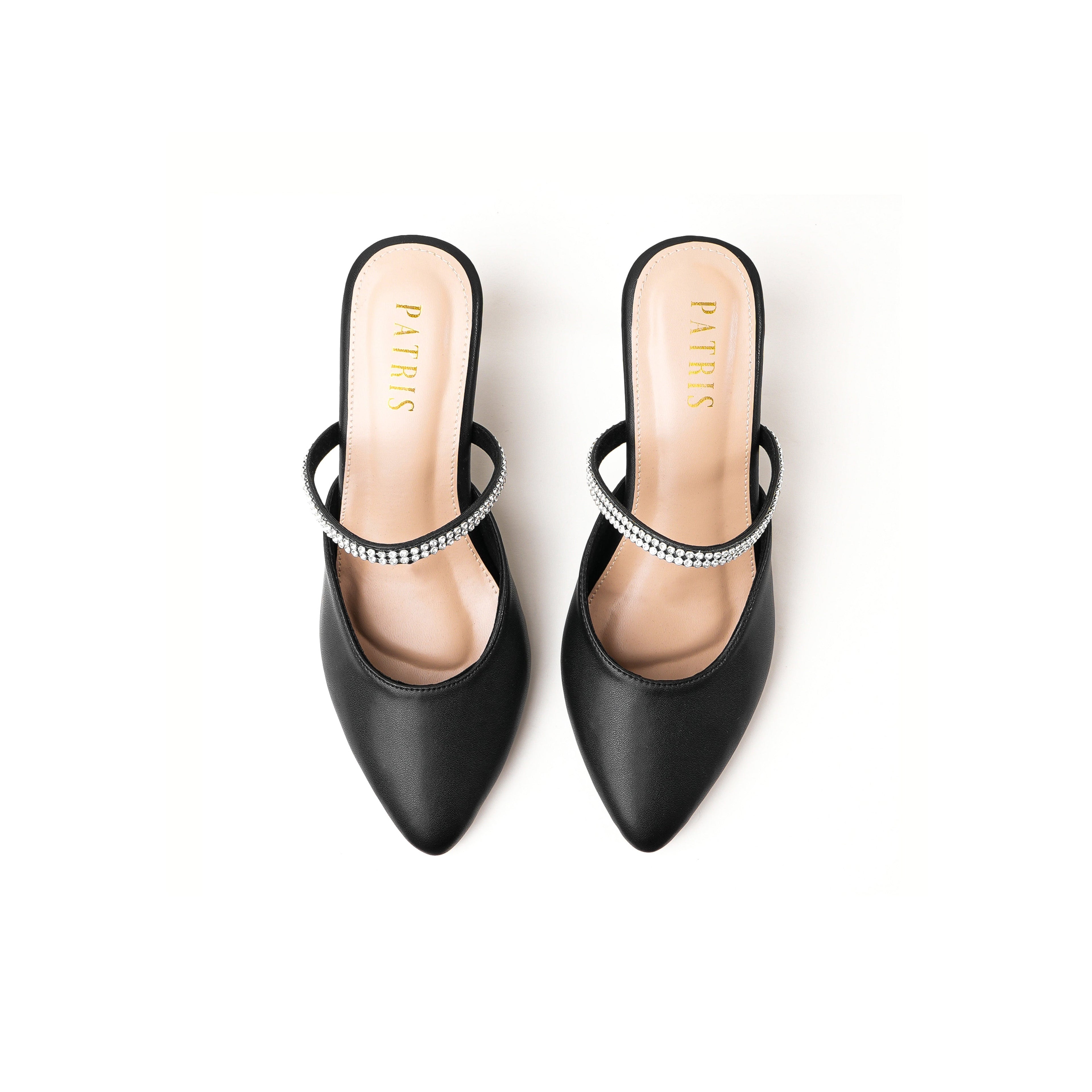 PATRIS Charlene Mules Wanita Heels / Hak 7 Cm