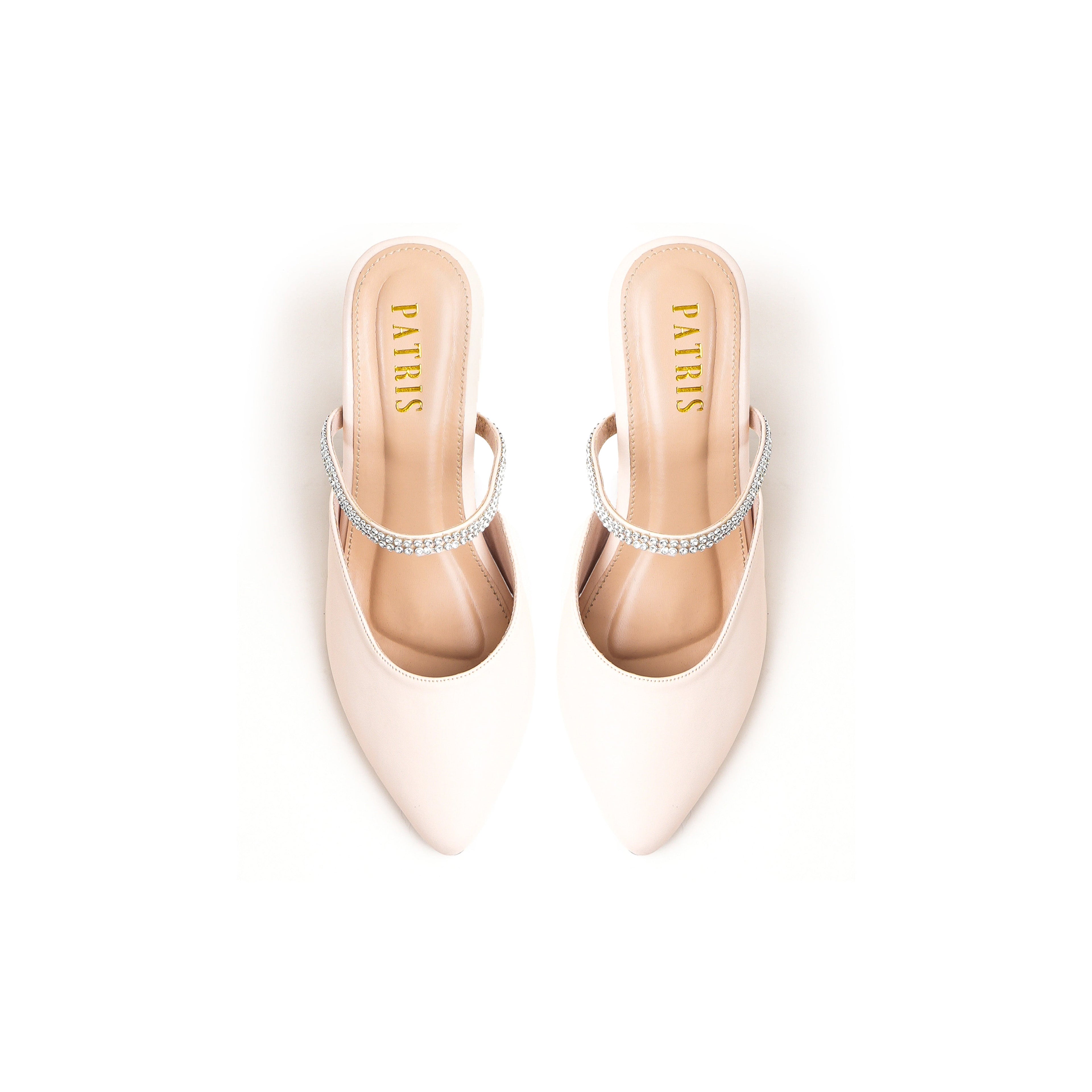PATRIS Charlene Mules Wanita Heels / Hak 7 Cm