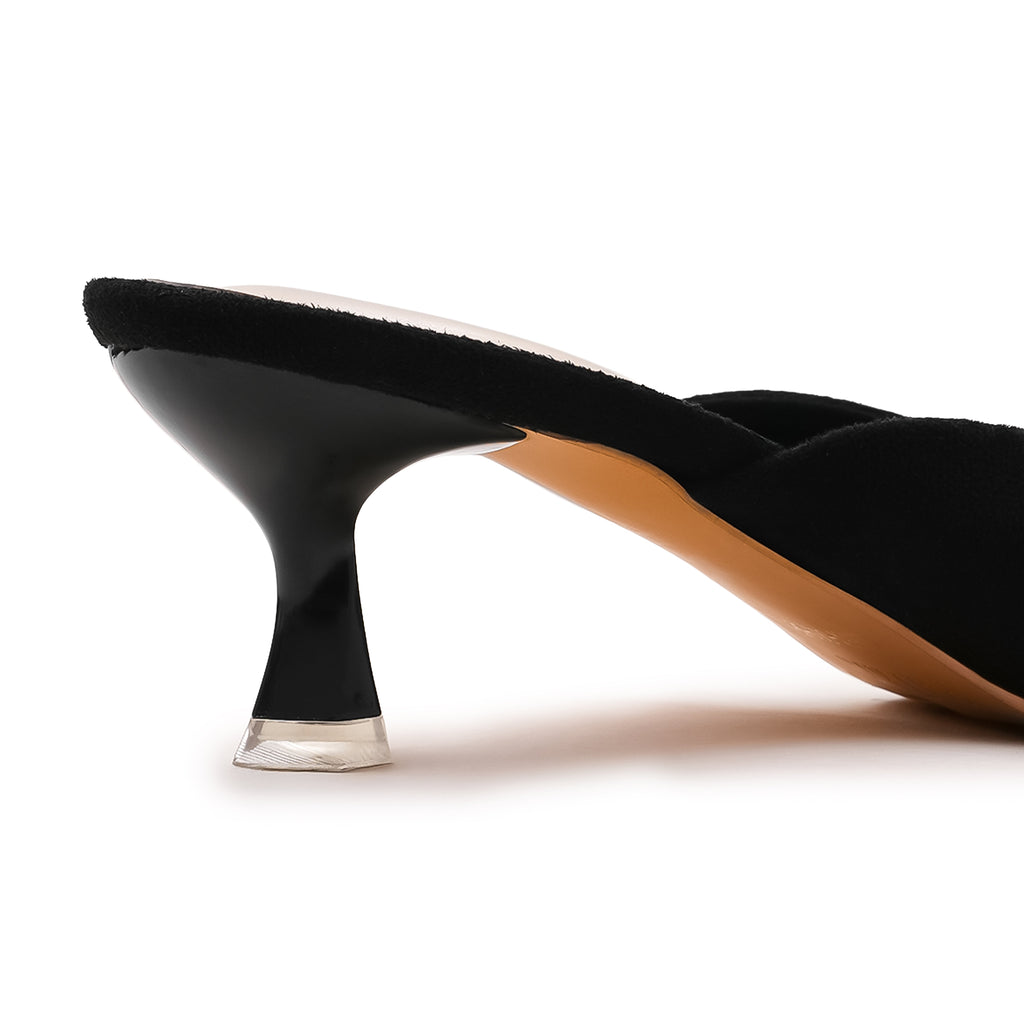 PATRIS Corra Minimalist Mules Wanita Heels / Hak 6 Cm