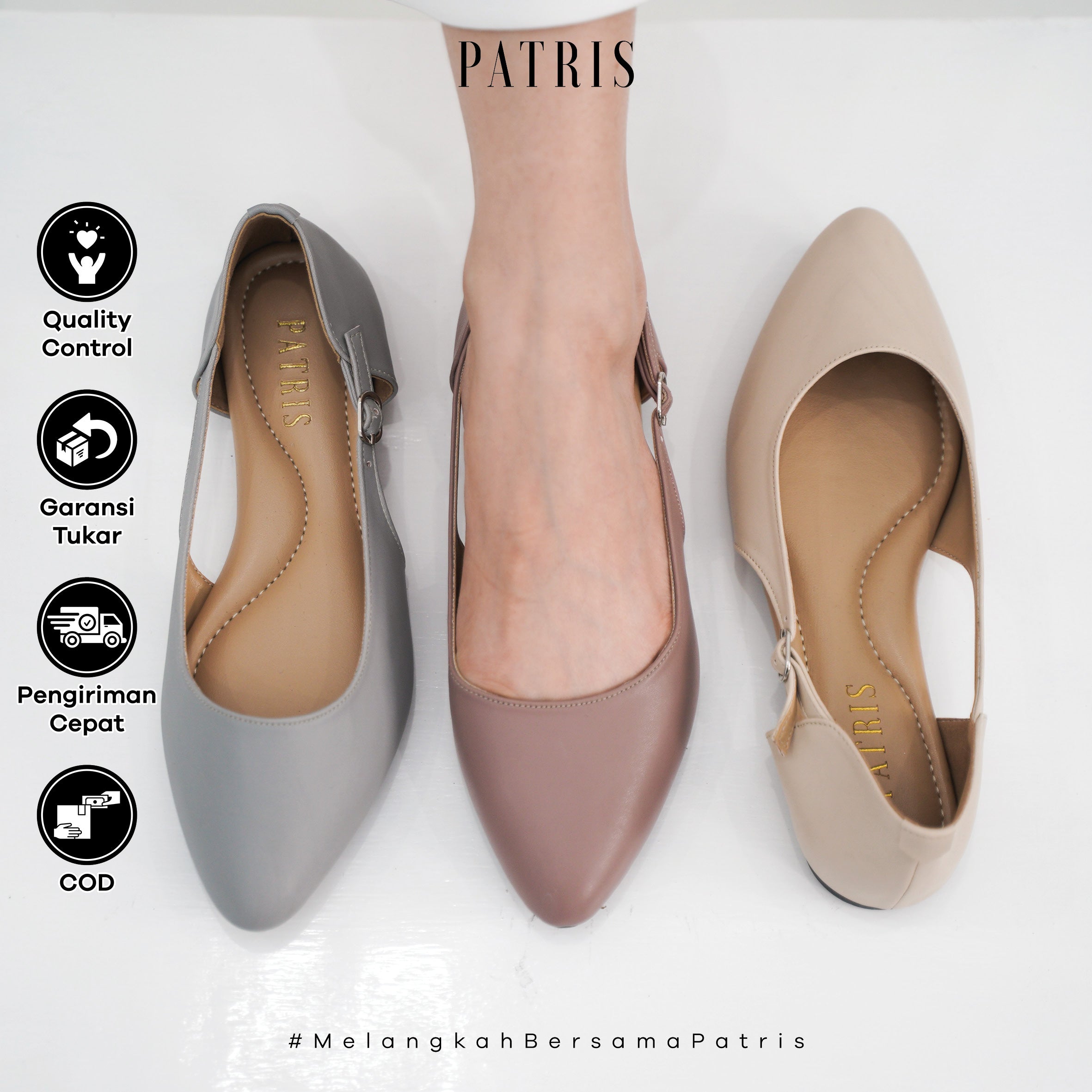 Patris Damara PTS 212 Sepatu Wanita Flatshoes