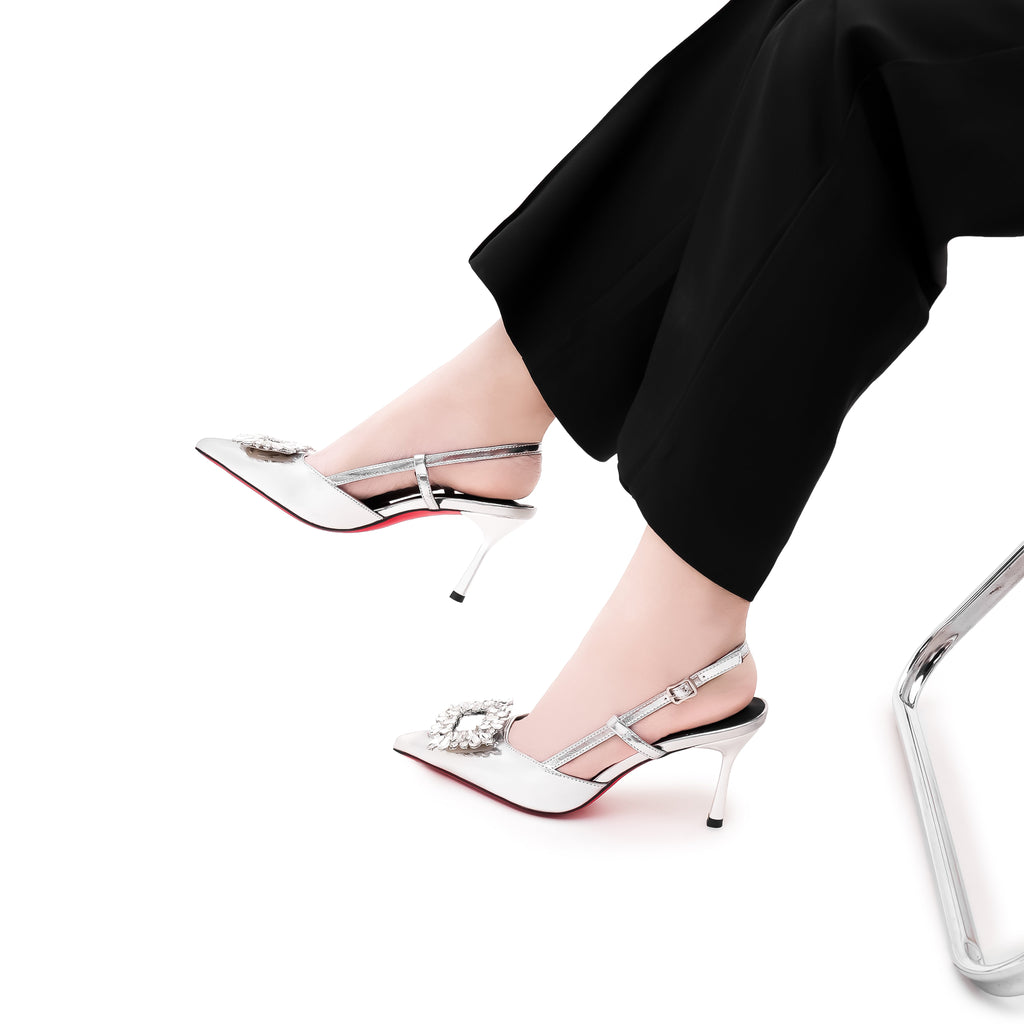PATRIS Dayra Privee Mules Wanita Heels / Hak 8 Cm