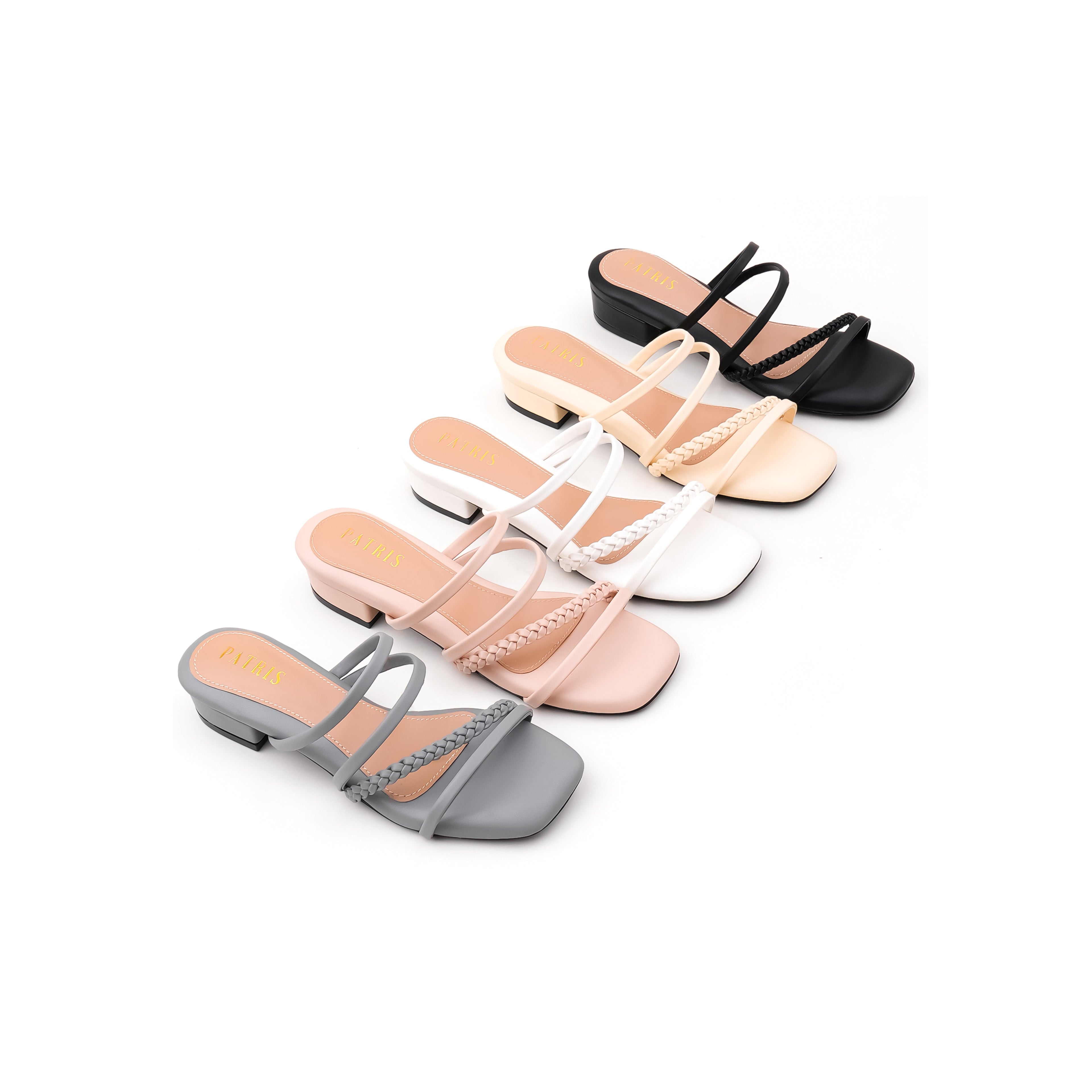 PATRIS Edrea Sandal Wanita Heels / Hak 3 Cm