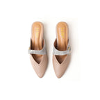 PATRIS Genia Mules Wanita Heels / Hak 4 Cm
